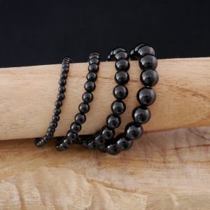 Bracelet perles Onyx