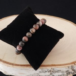 Bracelet perles Rhodonite