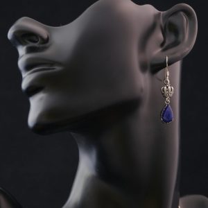 Boucle d'oreilles Argent Lapis Lazuli (FP-Lapis1)