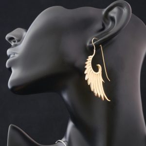 Boucle d'Oreilles Fantaisie Aile d'Ange (052)