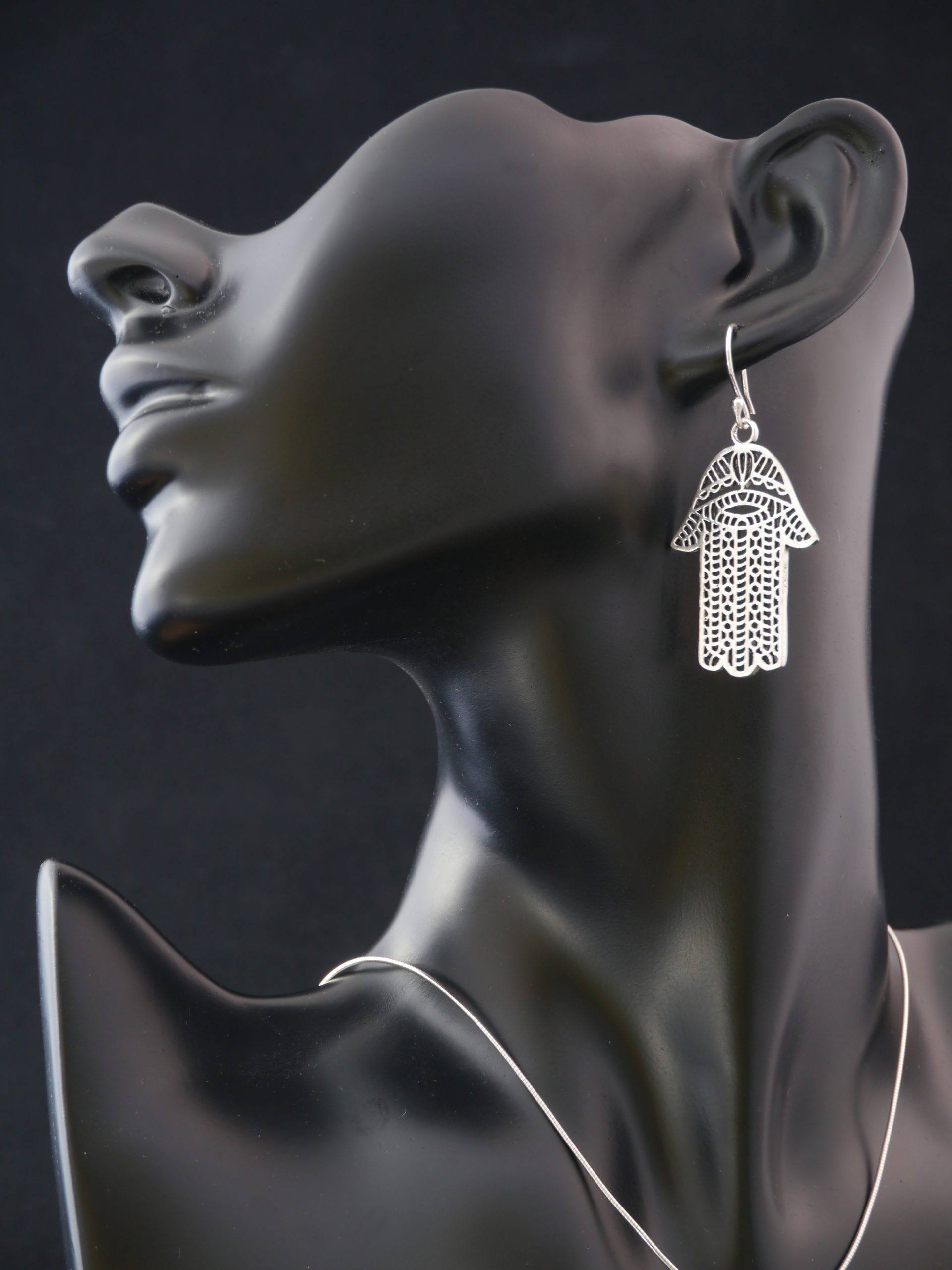 Boucle d'Oreilles Fantaisie Main de Fatma (197)