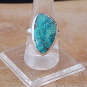 Bague Azurite Triangle