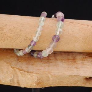 Bracelet perles Fluorite