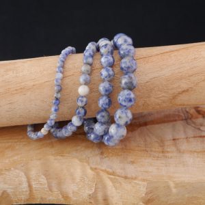 Bracelet perles Sodalite