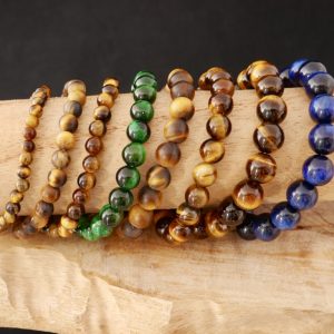 Bracelet perles Oeil de Tigre