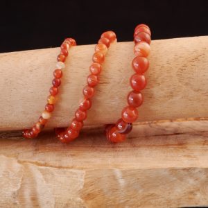 Bracelet perles Cornaline