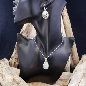 Pendentif Argent Pierre de Lune (FP-PArgPdL1)