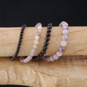 Bracelet perles Tourmaline